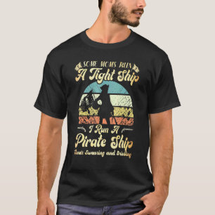 T-shirt J'Ai Un Bateau Pirate Pour Des Moms Qui Gèrent Un 