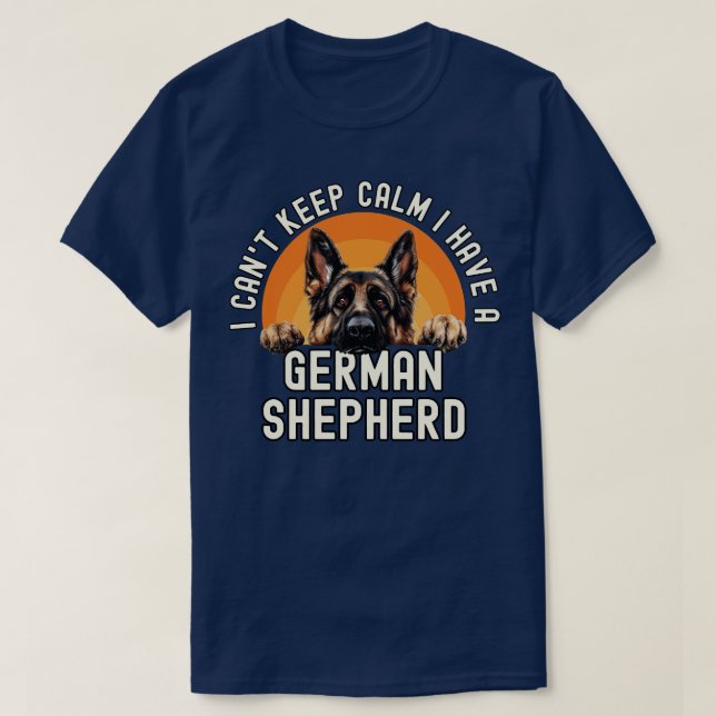 T-shirt J'Ai Un Berger Allemand (Design devant)
