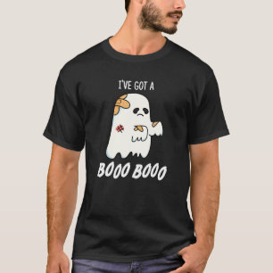 T-shirt J'ai un Boo Boo Drôle Ghost Pun Dark BG