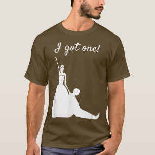 T-shirt J'ai un cadeau drôle pour la mariée, juste mariée