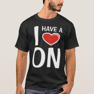 T-shirt J'ai un coeur dessus