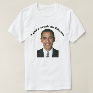 T-shirt J'Ai Un Crush Sur Obama Girl