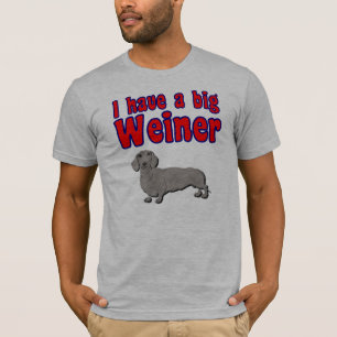 T-shirt J'ai un grand weiner