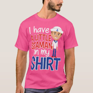 T-shirt J'ai un petit marin sur mon humour adulte drôle