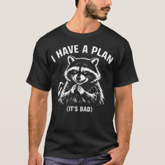 T-shirt J'ai un plan drôle