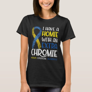 T-shirt J'ai un pote avec un chromosome supplémentaire Syn