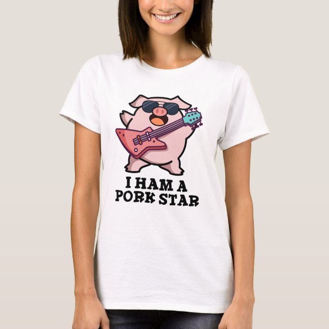 T-shirt J'Ai Un Pun De Cochon De Cochon De Cochon De Porc  (Devant)