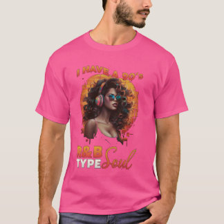 T-shirt J'Ai Un R&B De Type Soul Music Lover Vintage Re