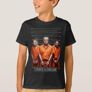 T-shirt J'Ai Un Rêve Drôle, La Police Trump Dit Citation