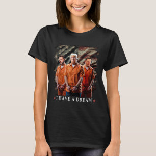 T-shirt J'Ai Un Rêve Drôle, La Police Trump Dit Citation