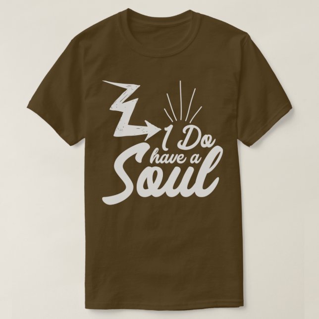 T-shirt J'Ai Une Âme (Design devant)