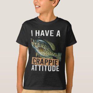 T-shirt J'ai une attitude merdique pêche