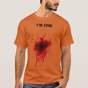 T-shirt J'ai une belle blague sanglante Halloween Costum b