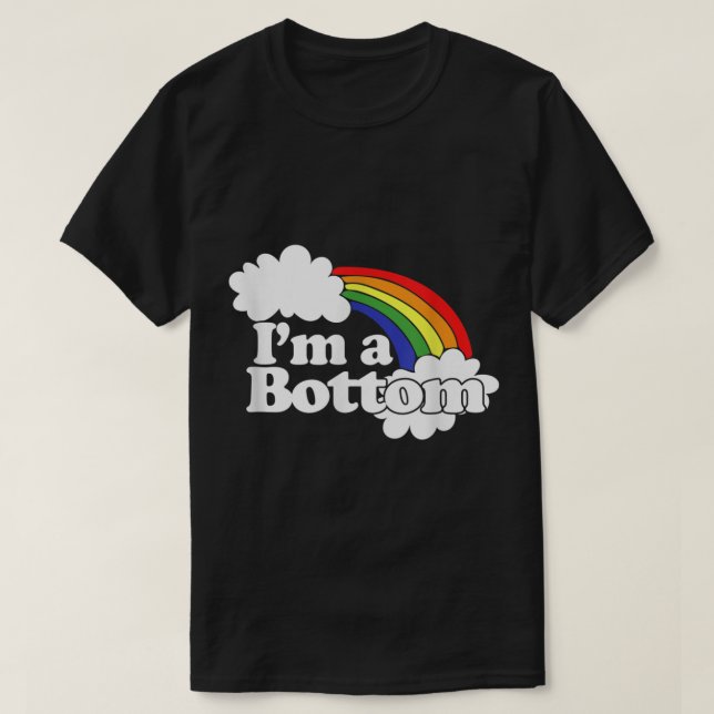 T-shirt J'ai une chemise de bottom. (Design devant)