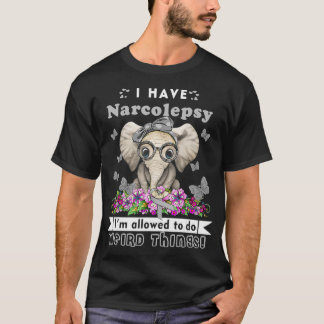 T-shirt J'ai une conscience de la Narcolepsie