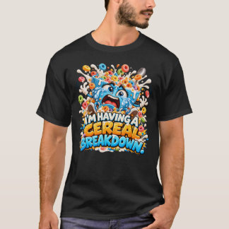 T-shirt J'ai une Dépression de Céréales Drôle de Céréale