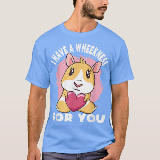 T-shirt J'Ai Une Faiblesse Pour Vous, Cochon De Guinée 276