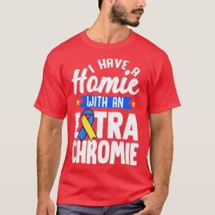 T-shirt J'Ai Une Maison Avec Un Syndrome De Chromie Supplé