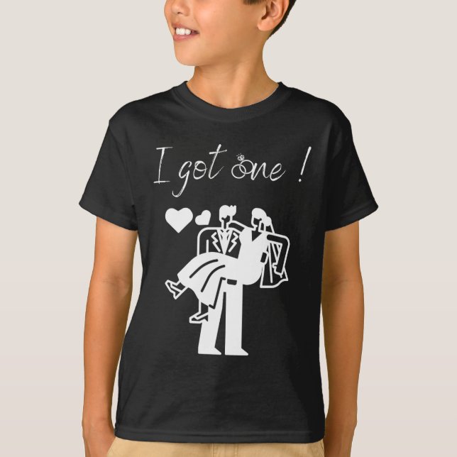 T-shirt J'Ai Une Mariée Amusante Fête de Mariage Hommes Gr (Devant)