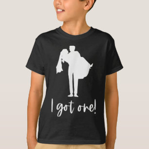 T-shirt J'ai une mariée marié mariage enterrement de vie d