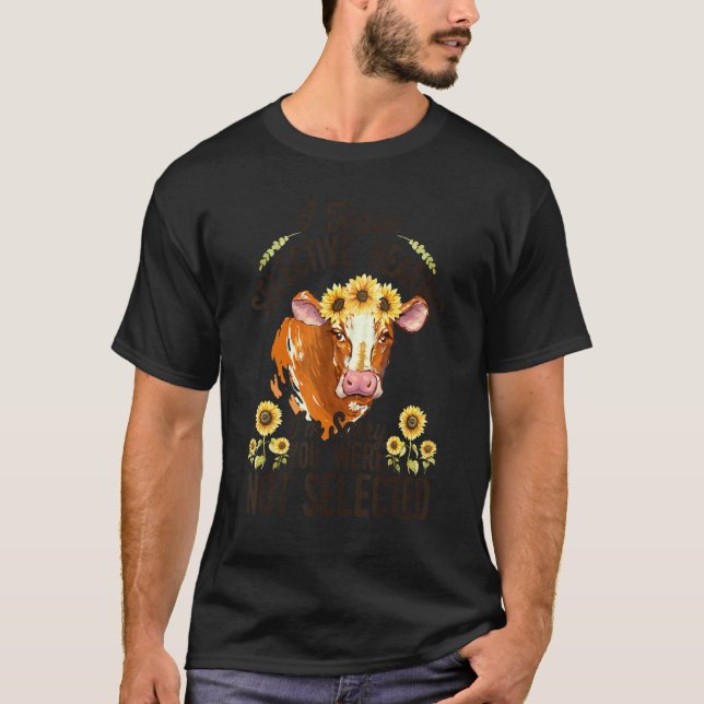 T-shirt J'ai une Ouïe Sélective Désolé Vous N'étiez Pas Ch (Devant)
