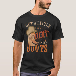 T-shirt J'Ai Une Petite Idée Sur Mes Bottes Musique Countr