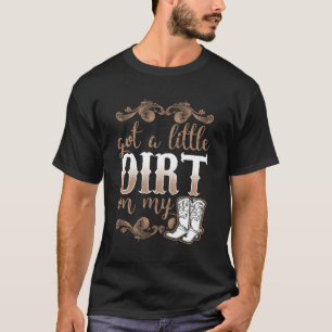 T-shirt J'Ai Une Petite Idée Sur Mon Pays Amusant Boots