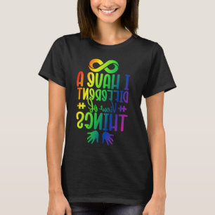 T-shirt J'ai une vision différente des choses Infinity Aut