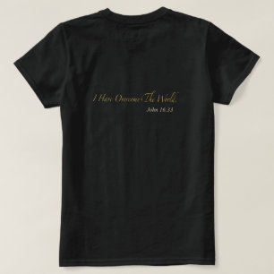 T-shirt J'ai vaincu le monde Jean 16:33