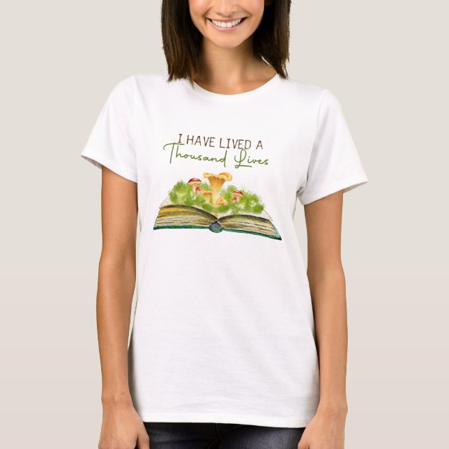 T-shirt J'Ai Vécu Mille Vies (Devant)