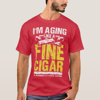 T-shirt J'ai vieilli comme un beau cigare