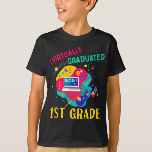 T-shirt J'ai virtuellement obtenu mon 1ER DIPLÔME EN 2021