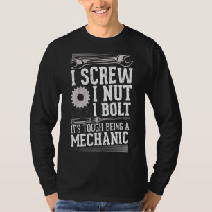 T-shirt J'Ai Vis I Nut I Bolt Outil de réparation mécaniqu
