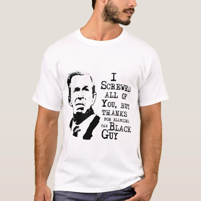 T-shirt J'ai vissé tous les vous mais mercis de blâmer le (Devant)