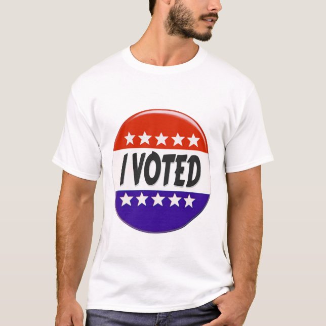 T-shirt J'ai voté (Devant)