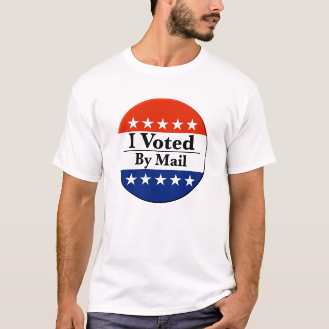 T-shirt J'Ai Voté Par Courrier (Devant)