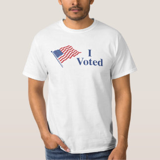 T-shirt J'ai voté Sticker Tee