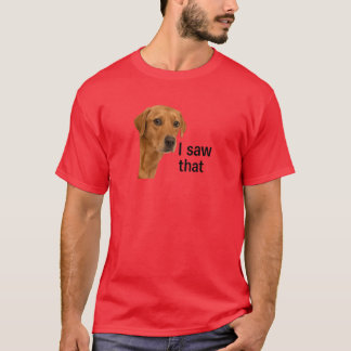 T-shirt J'Ai Vu Ça - Jésus Mème Chien