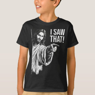 T-shirt J'ai vu cette citation drôle de Jésus pour les fem