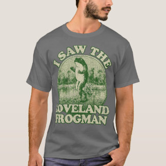 T-shirt J'Ai Vu Le Loveland Frogman 1955