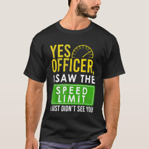 T-shirt J'Ai Vu Le Type De Voiture Mécanique De L'Humour À