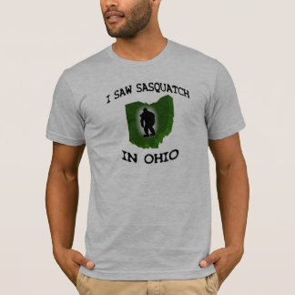 T-shirt J'ai vu Sasquatch en Ohio