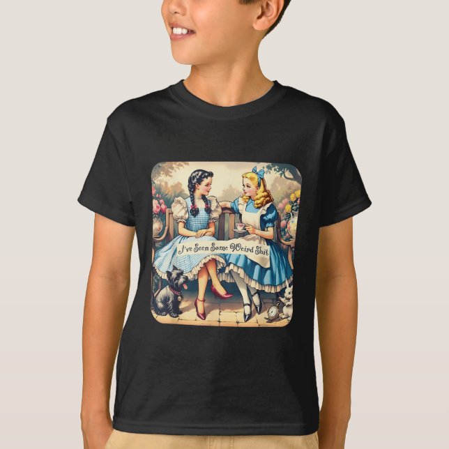 T-shirt J'Ai Vu Un Peu Bizarre (Devant)