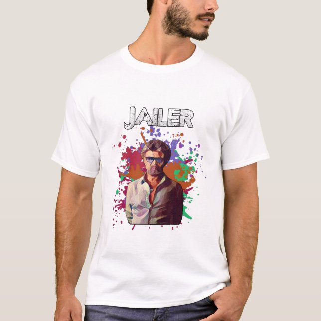 T-shirt Jailer Movie l Rajinikant Superstar l Tamil Movie (Devant)