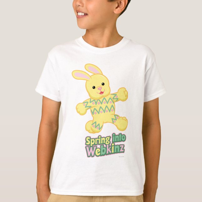 T-shirt Jaillissez dans Webkinz ! (Devant)