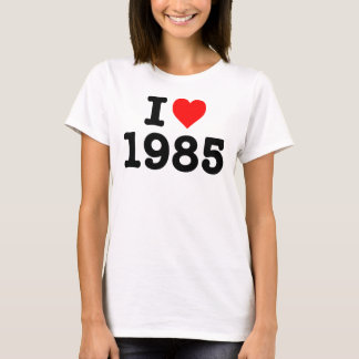 T-SHIRT "J'AIME 1985 "