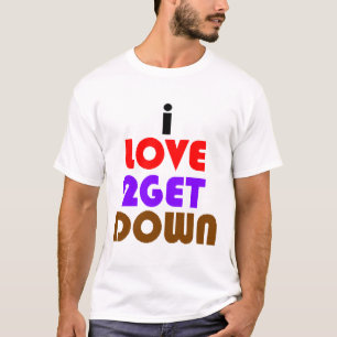 T-shirt j'aime 2 descends et sale