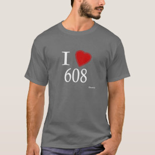 T-shirt J'aime 608 Madison