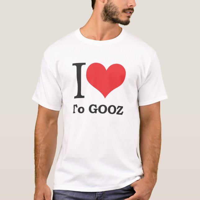 T-shirt J'aime à Gooz (Devant)