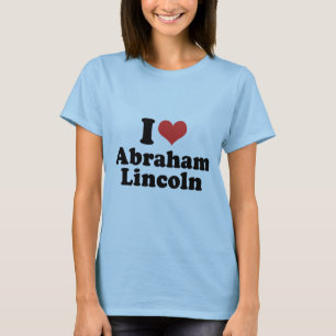 T-shirt J'AIME ABRAHAM LINCOLN - .png
